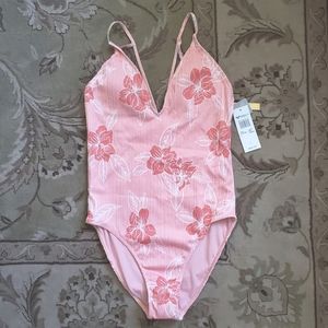 NWT Roxy Sandy Treasure One Piece - L